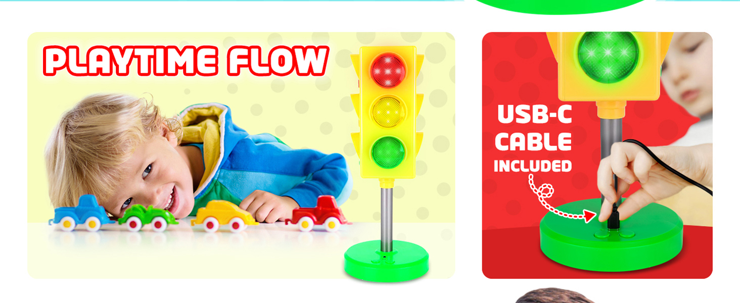 Traffic Light Table Lamp 