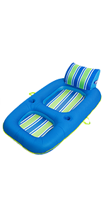 Inflatable Pool Float Lounger for Adults