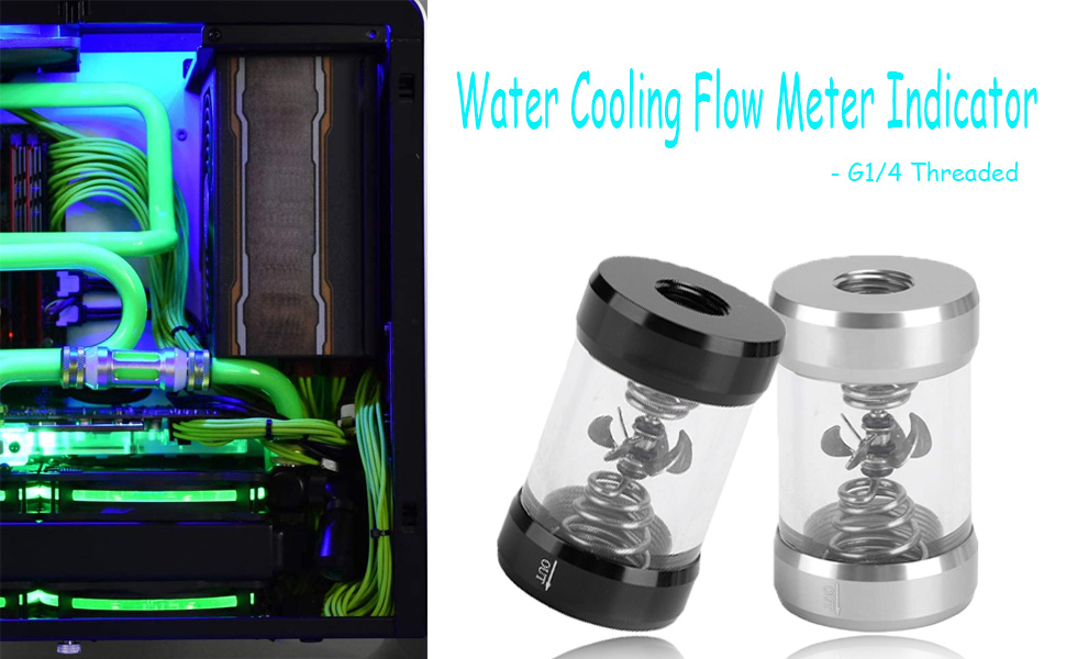 Flow Meter Indicator Water Cooler Flow Meter PC Water Cooling Flow