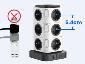 multiprise interrupteur usb promo