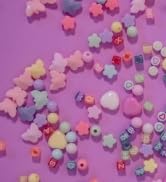 Matte Pastel Beads for making phone charms