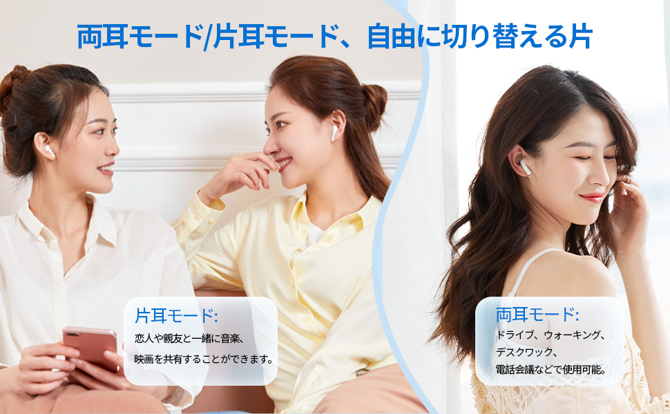 Amazon.co.jp: 【新進化モデル Bluetooth5.3技術 ワイヤレス