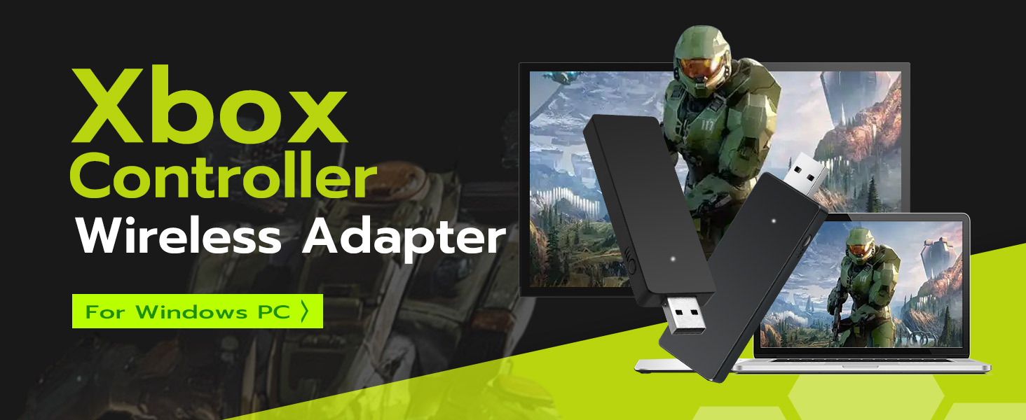Xbox Controller Wireless Adapter for  Windows PC