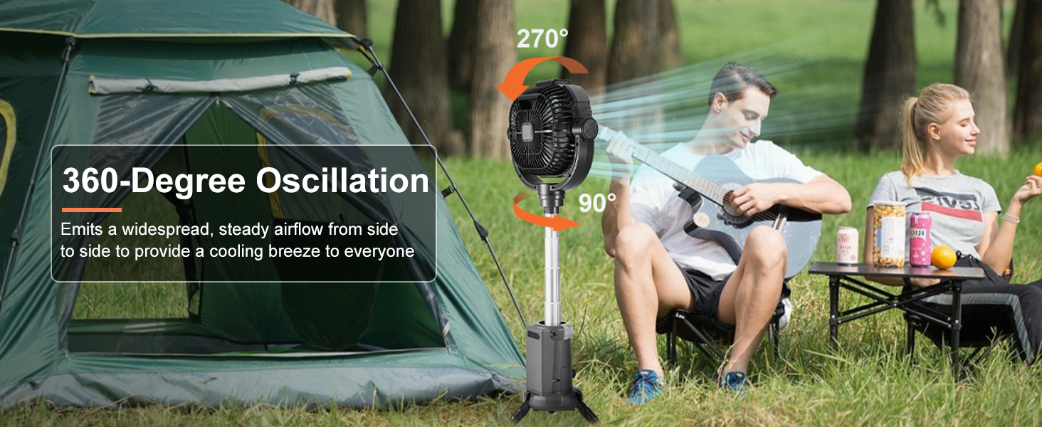 Camping fan