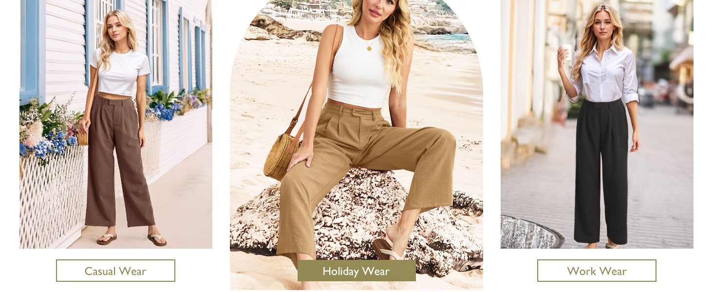 Women's High Waisted Pants