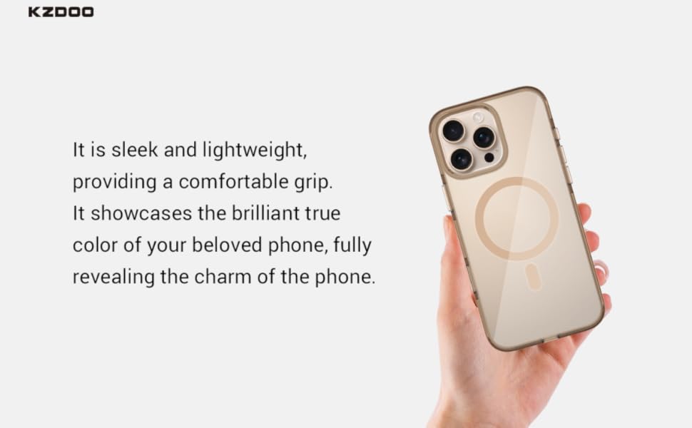 sleek lightweight phone cover