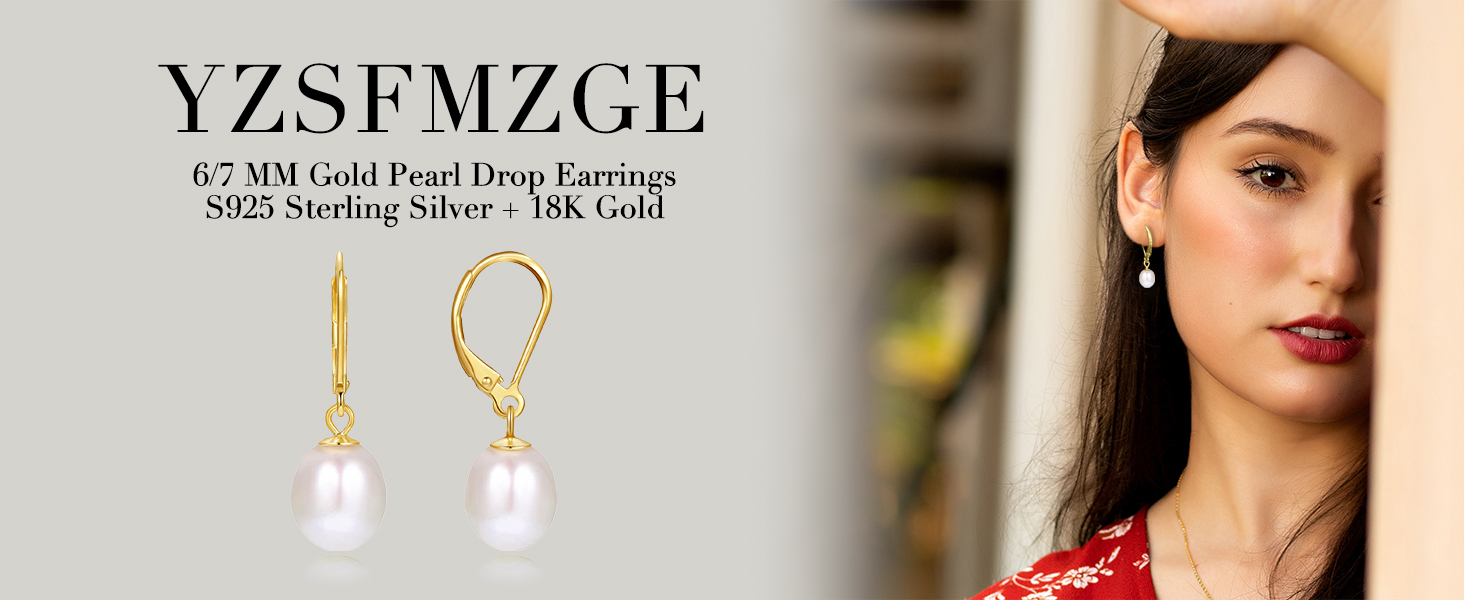 pearl earrings for women