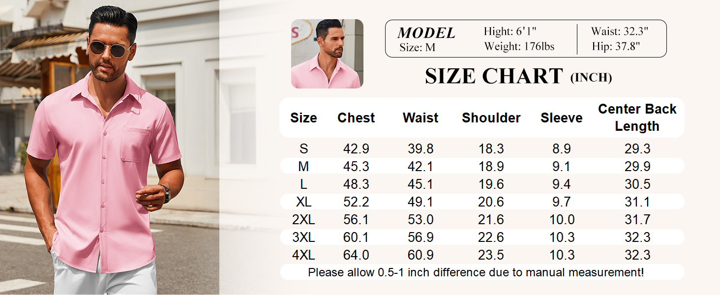 mens pastel button down shirt