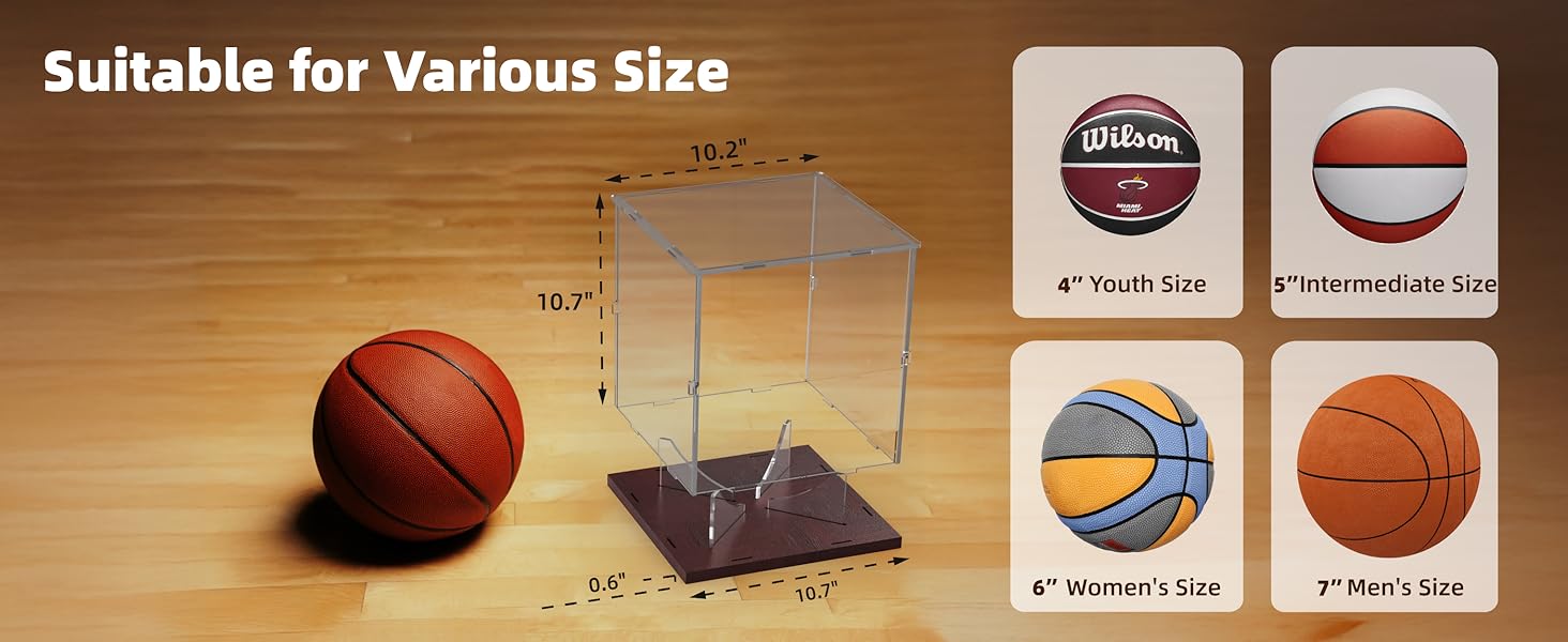 basketball case display