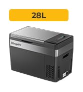 Amazon.co.jp: BougeRV 車載用冷蔵庫 28L -22℃～10