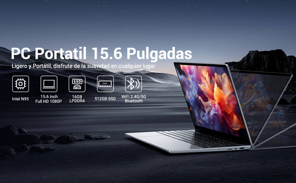 Ordenador Portatil 15,6 Pulgadas