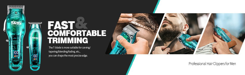 powerful cordless clippers with shaver