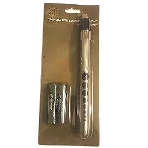 Silver Medical Penlight