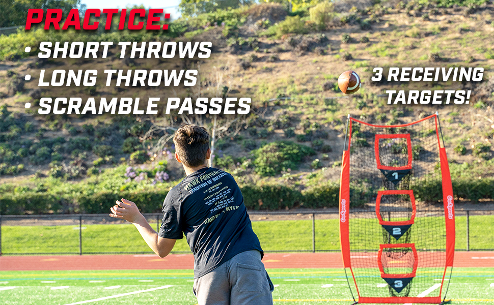 8x4 football throwing net