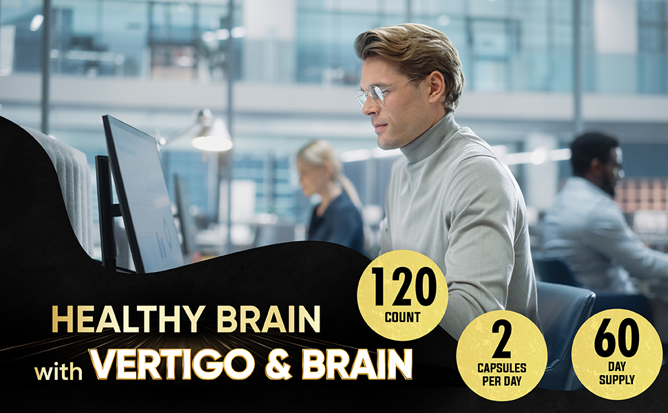 Nuqiit - Vertigo & Brain - 27200mg-120caps