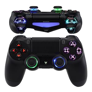 Amazon.co.jp: eXtremeRate ps4コントローラーに対応用マルチカラー