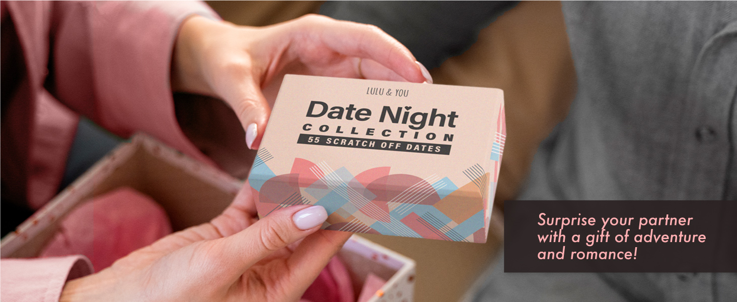 Date night collection box given as a gift.