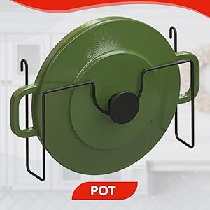Support de couvercle de casserole