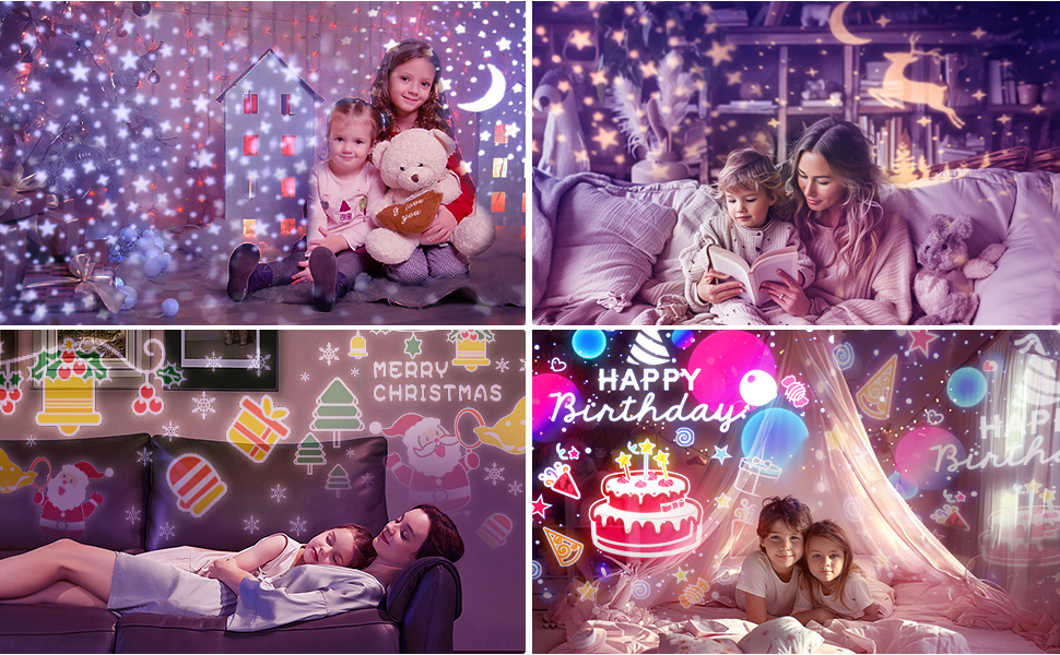 This baby light projector is applicable to various scenarios