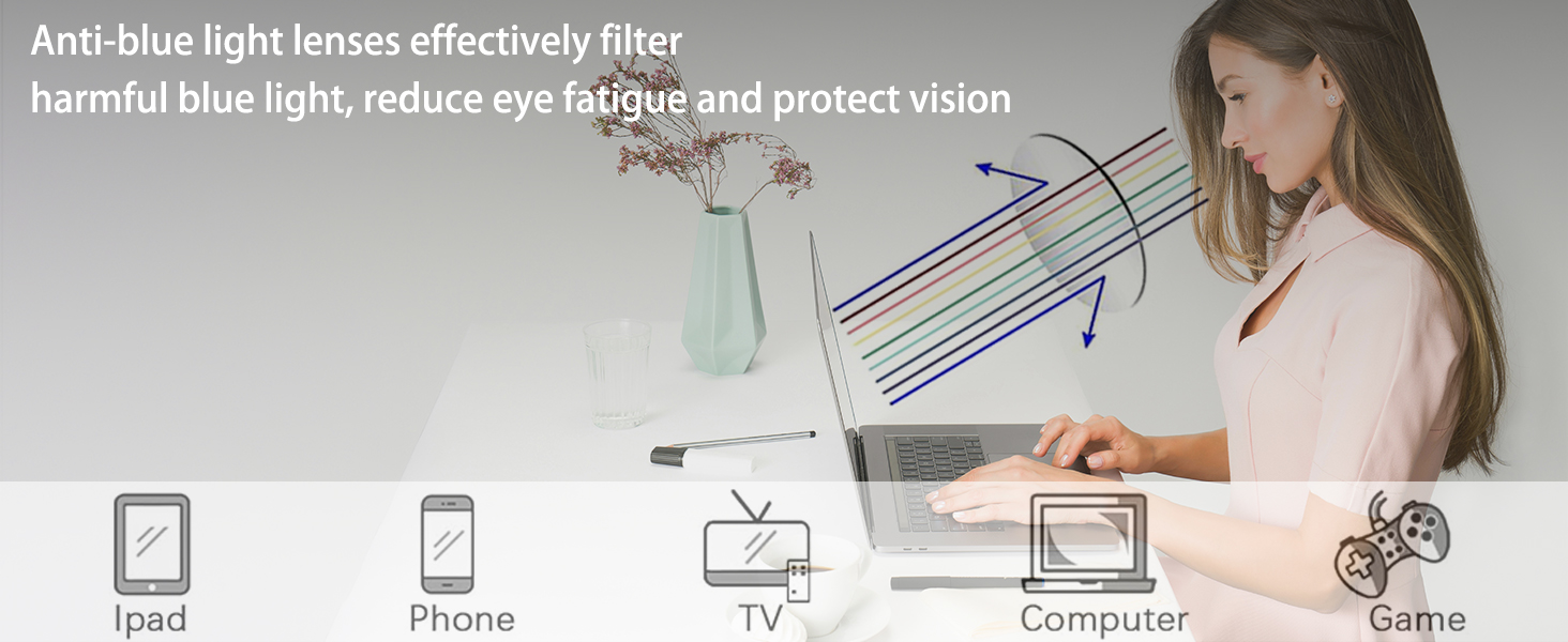 Anti-blue light lenses