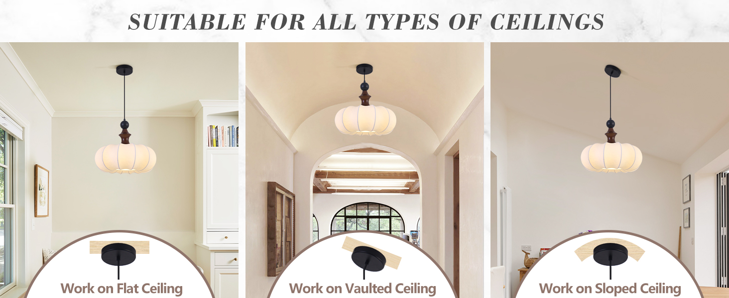 Japanese Lantern Pendant Light