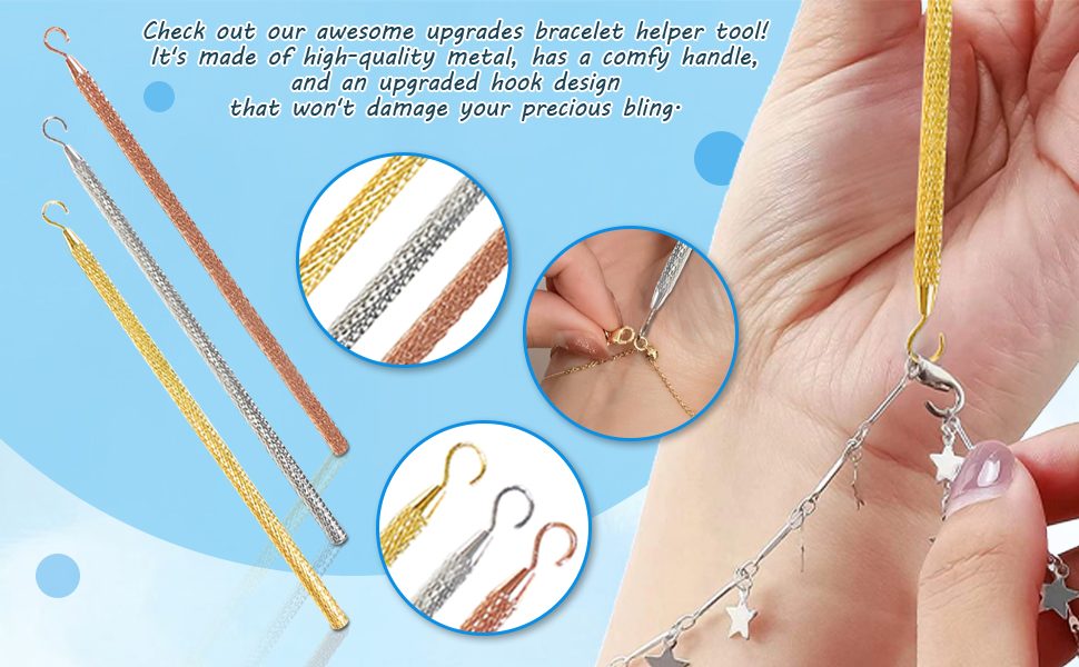 Bracelet Helper Tool Upgraded Jewelry Clasp Helper