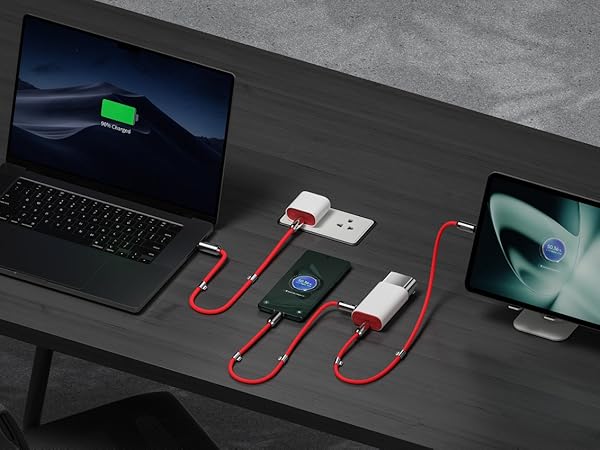 SHARGE 格納式3-in-1 SHARGE モバイルバッテリー 格納式3-in-1 Retractable 3-in-1