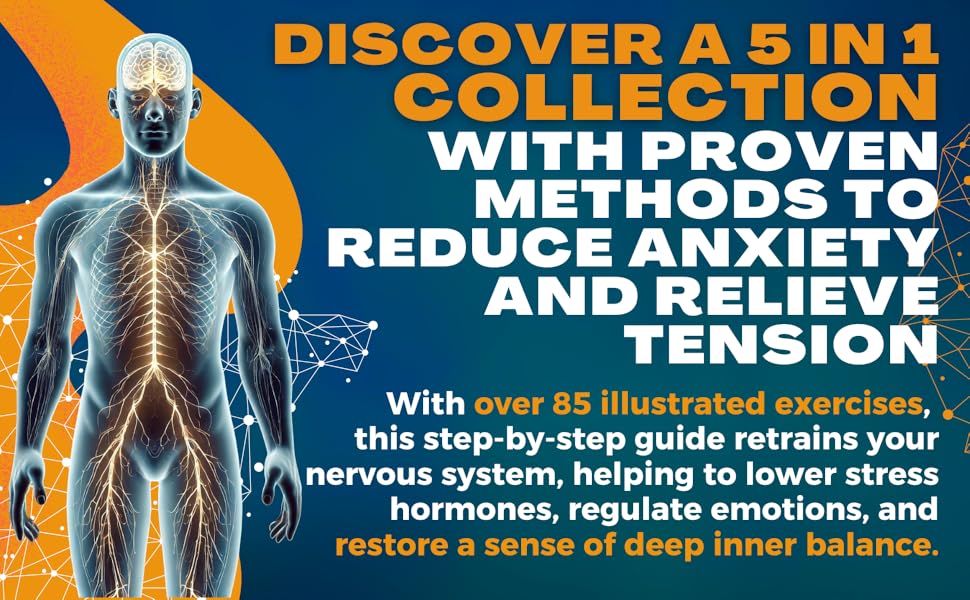 discover a 5 in 1 collection relieve tension fully illustrated restore inner balance