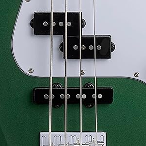Amazon | GrassRoots G-AP-PJ Metallic Green エレキベース