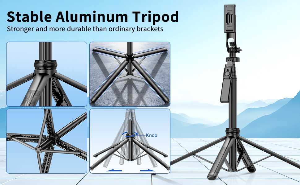 Stable Aluminum Tripod