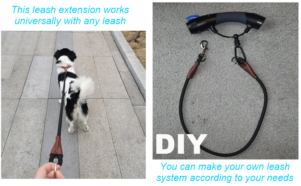 Mycicy No Handle Dog Leash 3FT / 6FT, Indoor Dog Tether