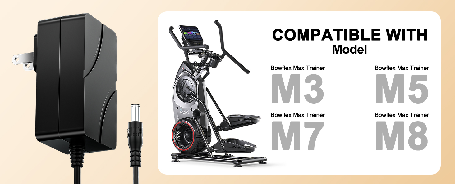Charger Compatible with Bowflex Max Trai... 13 bowflex max trainer M3