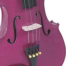 Cremona バイオリン パープル Amazon.com: Cremona SV-75 Premier Novice Violin Outfit