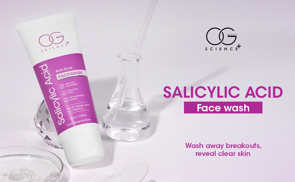 OG BEAUTY Science+ 2% Salicylic Acid Face Wash