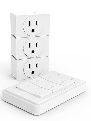 3 outlet plugs and switches