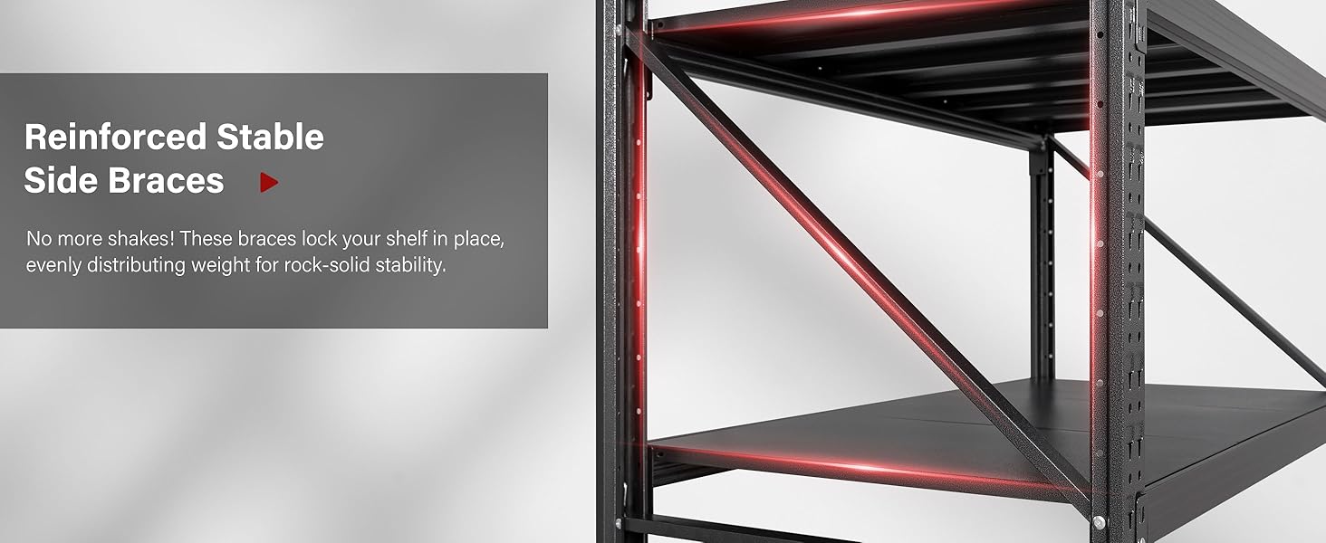 heavy duty garage shelves
