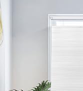 Grandekor Top Down Bottom Up Cordless Cellular Shades, Cordless Honeycomb Pleated Blinds for Wind...