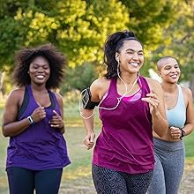 Women walking outside