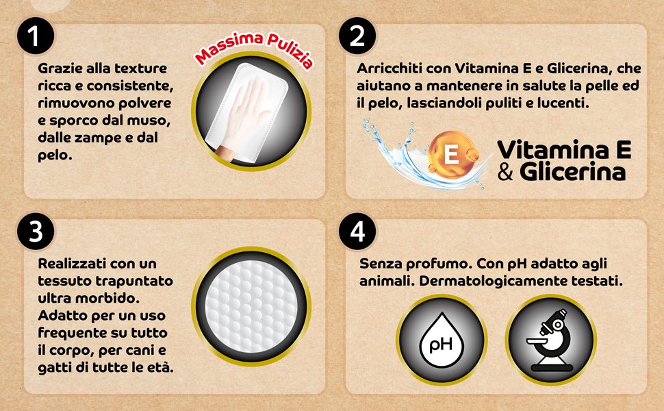arricchiti con vitamina ee glicerina
