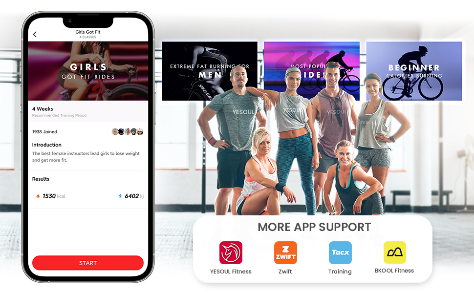 EXERCISE BIKE APP