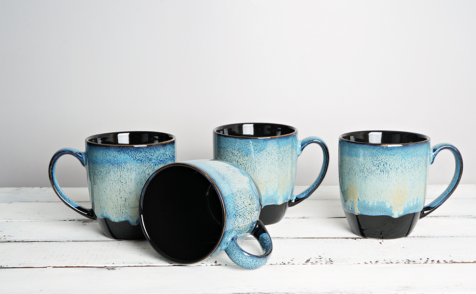 ceramic coffee mug set 
