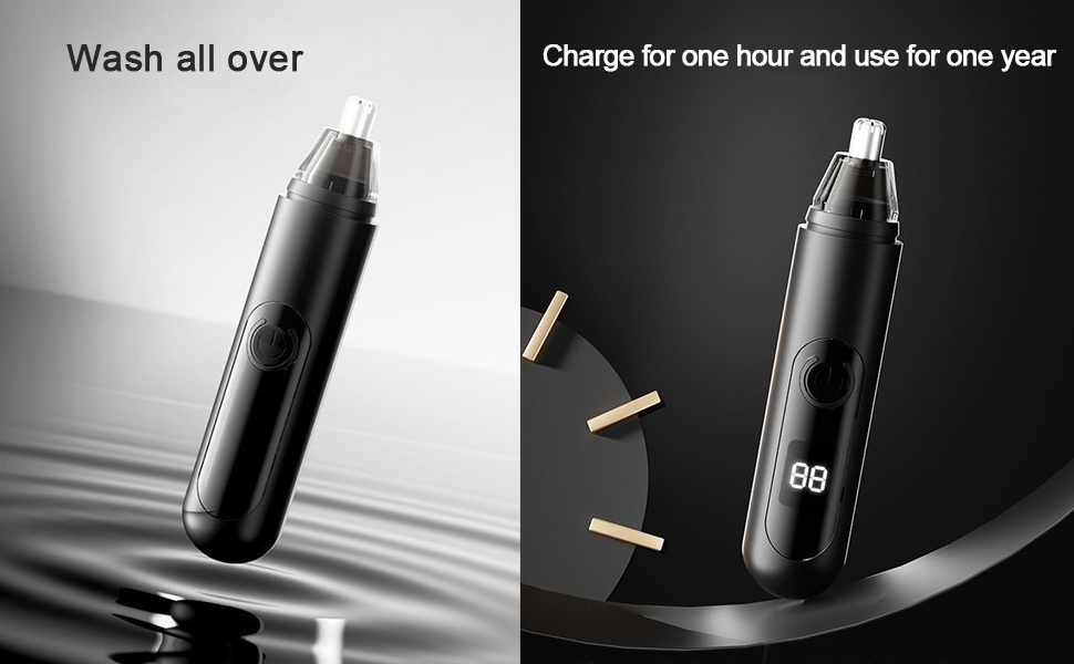 Ear and nose hair trimmer