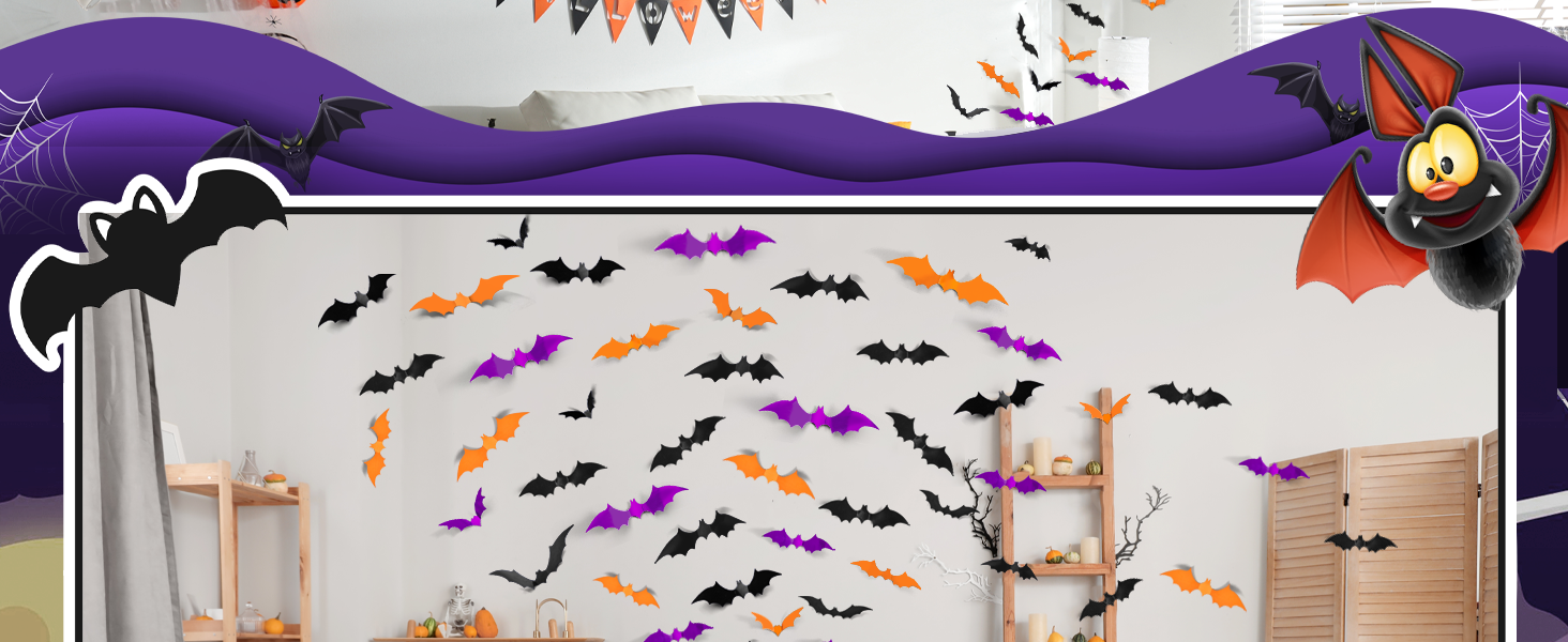 halloween bat decor