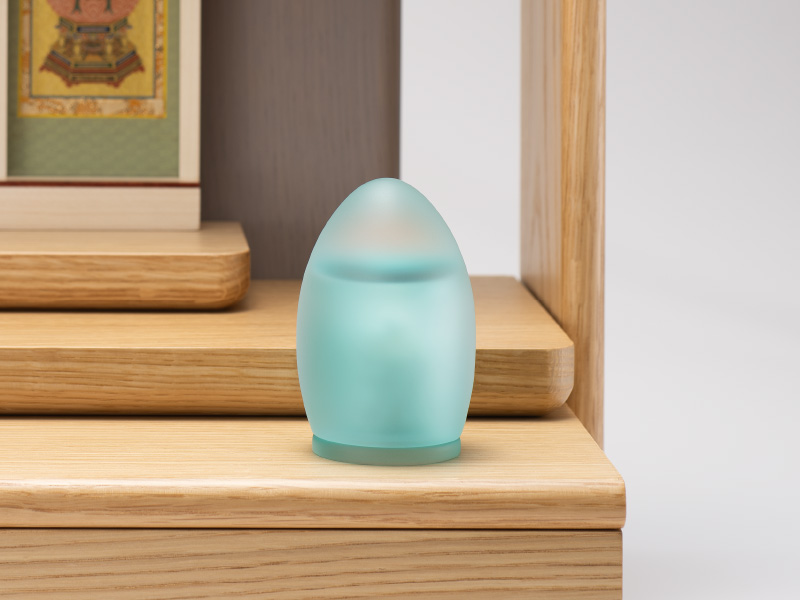 Amazon｜仏壇屋 滝田商店 ミニ骨壷 SIZUNE（しずね） 青磁 直径5.7cm