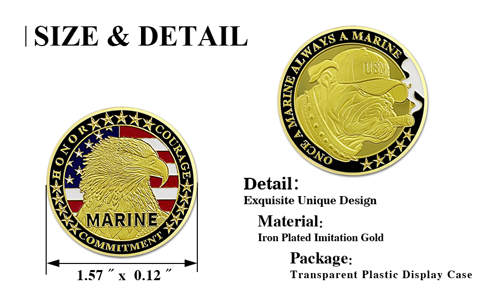 military challenge coin for marine corps