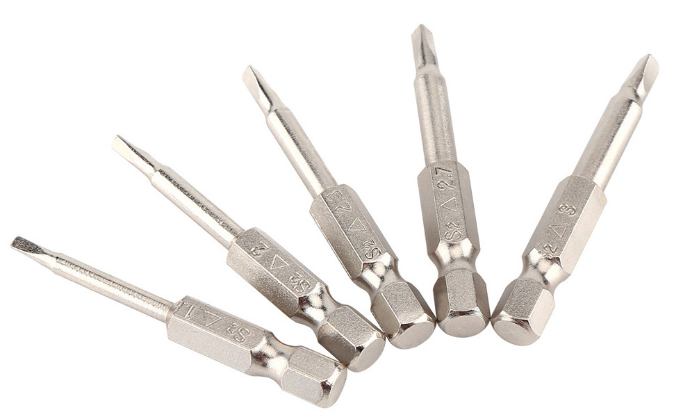 Bestgle 5pcs 50MM Set Magnética Destornillador Triangular 1/4 ...