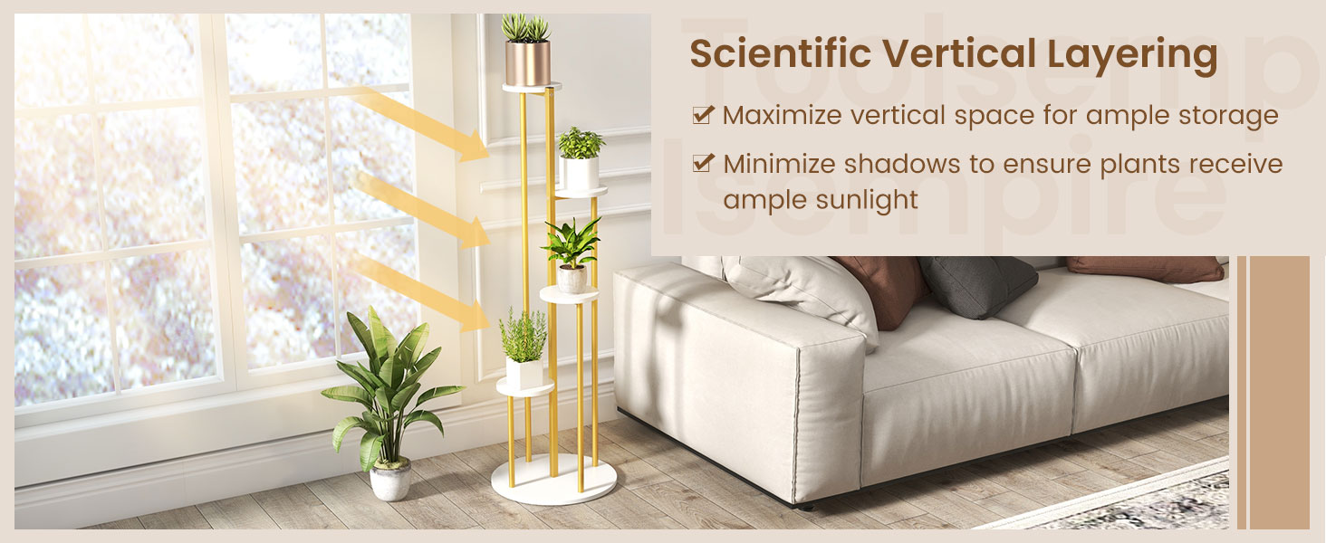 Indoor Metal Plant Stand