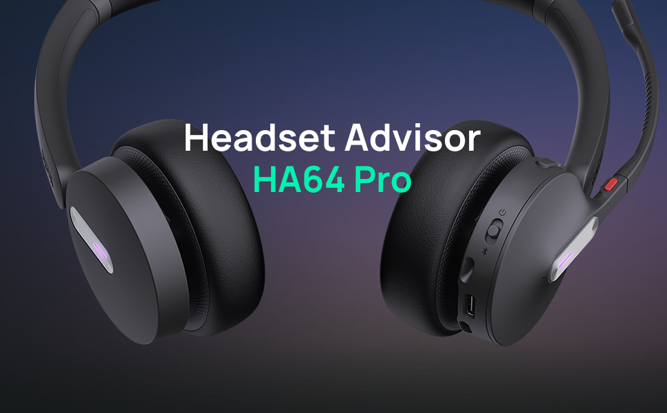 yealink HA64 wireless dect headset