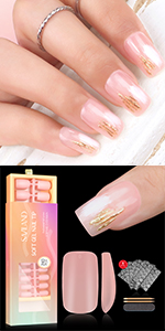 nail tips nail tips for gel extensions nail extensions false nails short fake nails short clear nail