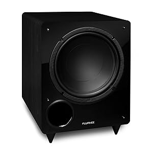 Front Firing Powered Subwoofer with Integrated Amplifier